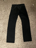 Washed Denim Swan Cut