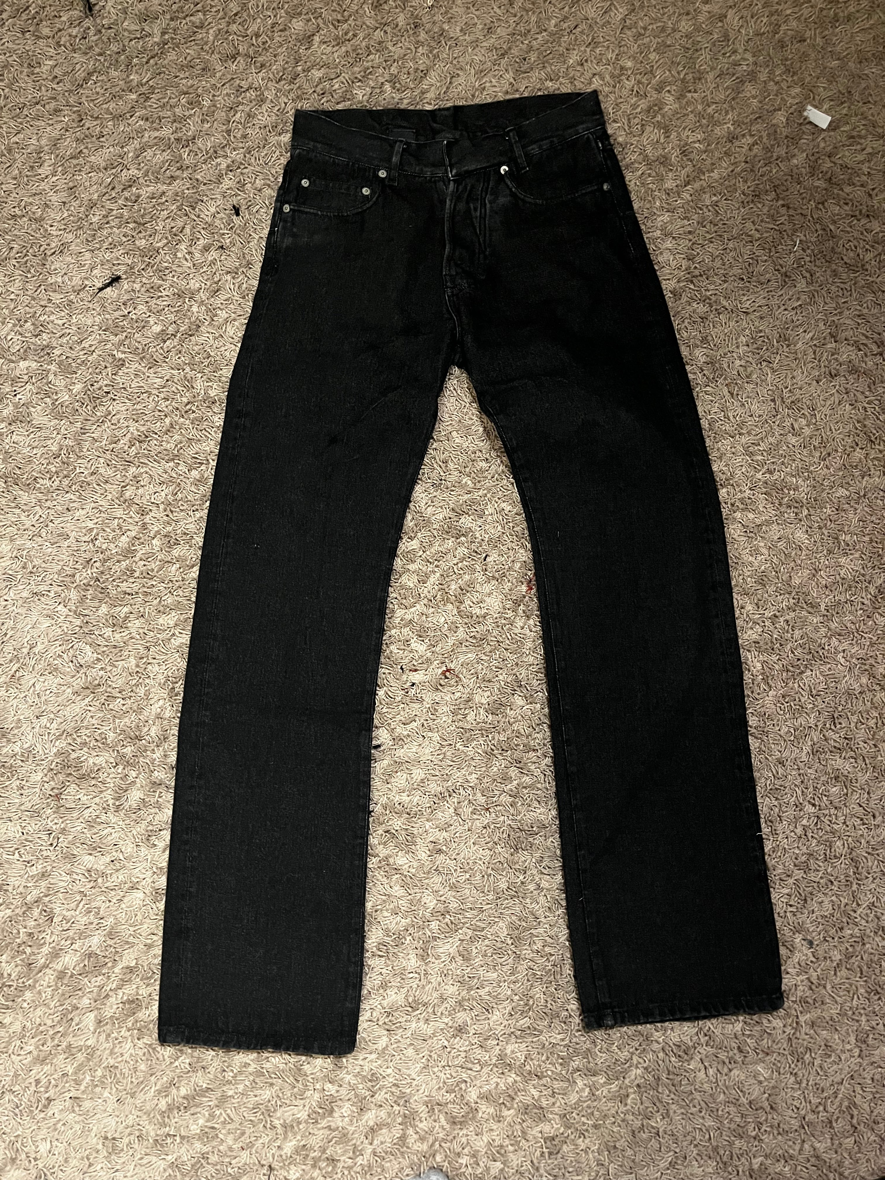 Washed Denim Swan Cut