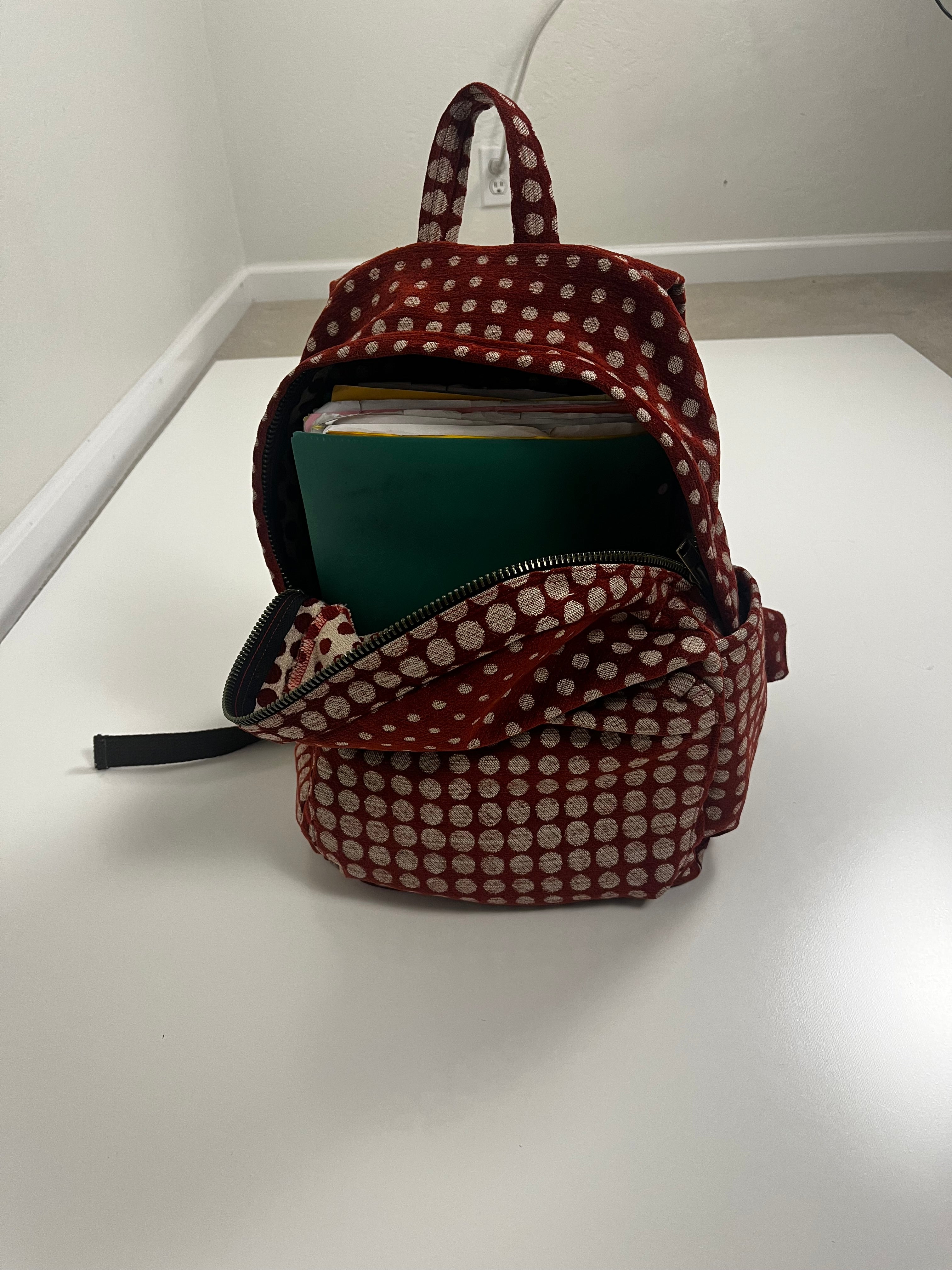 Polka Dot Backpack