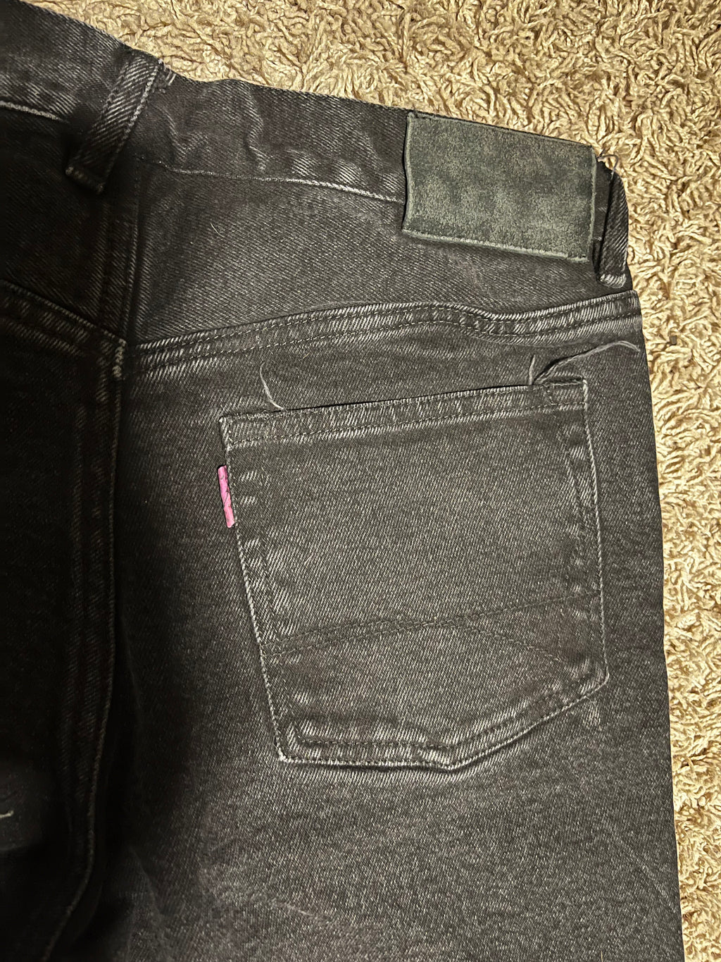 Washed Denim Swan Cut