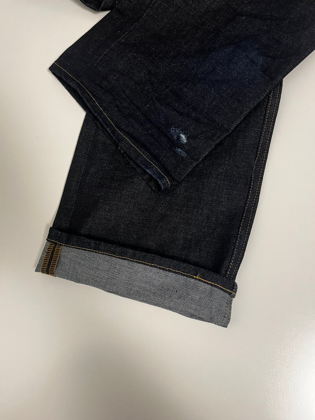 Raw Denim Swan Cut