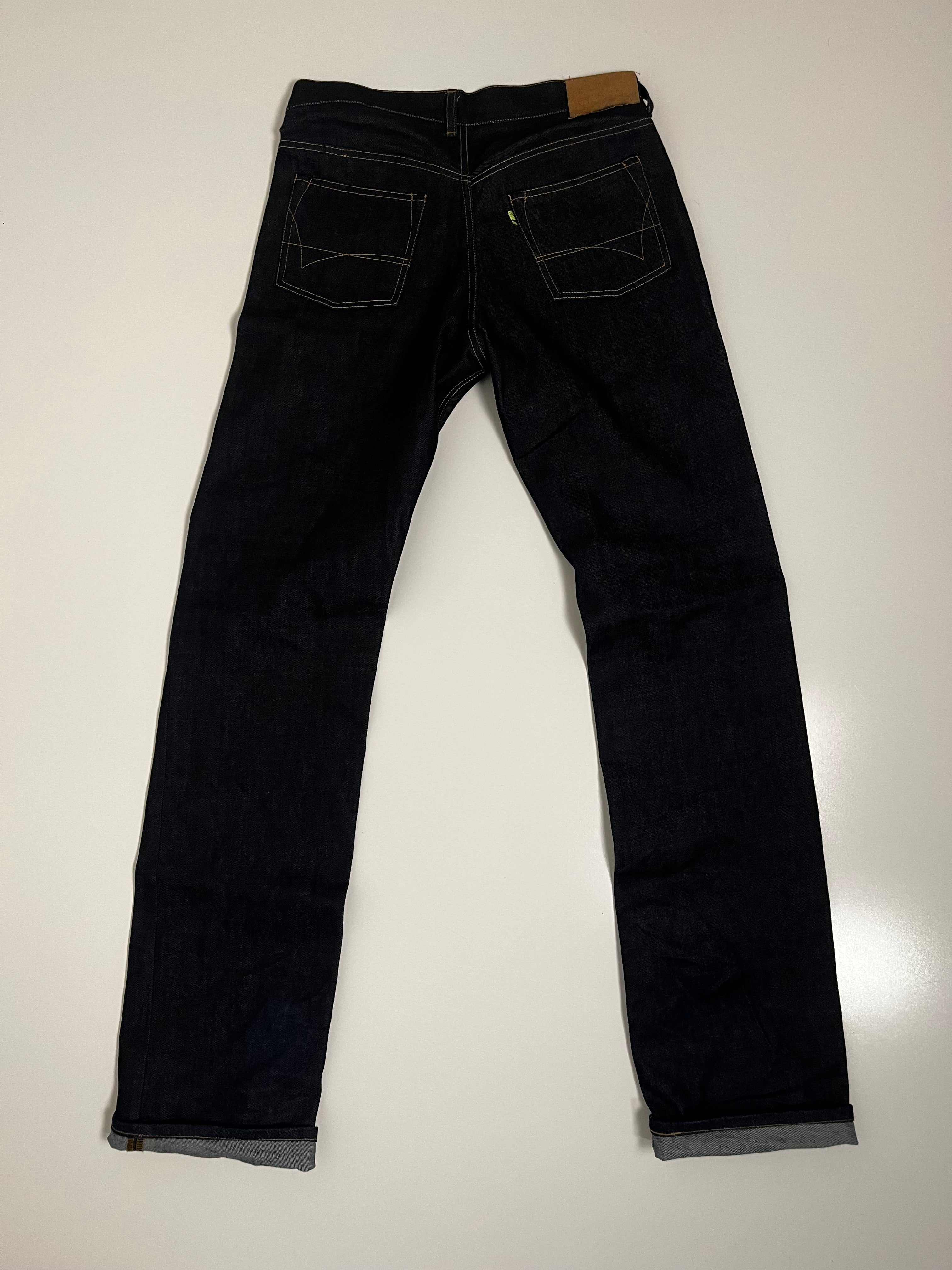 Raw Denim Swan Cut