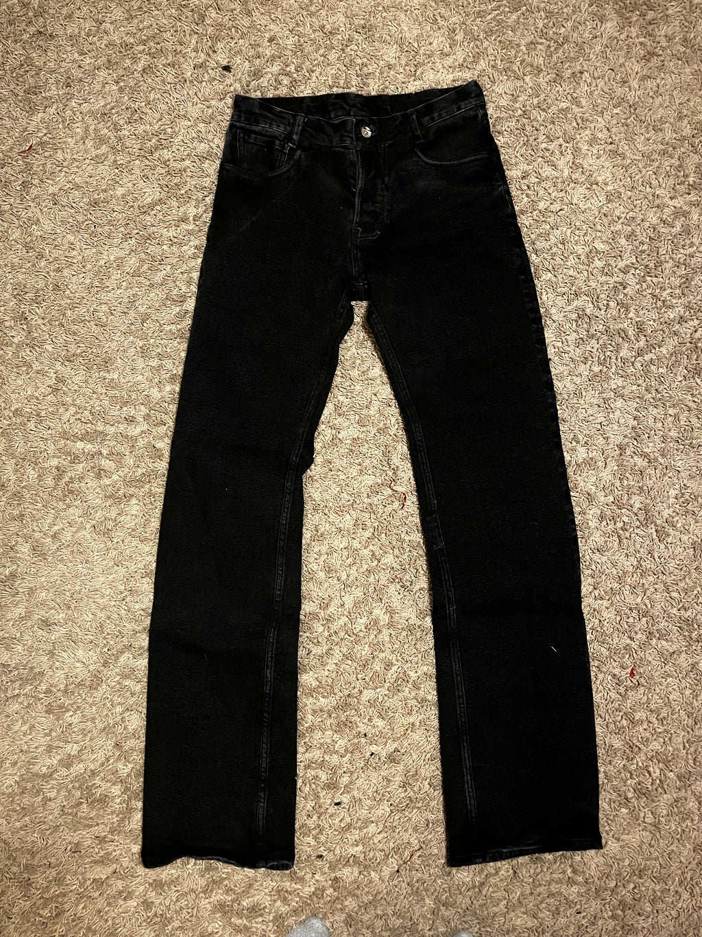 Washed Denim Swan Cut