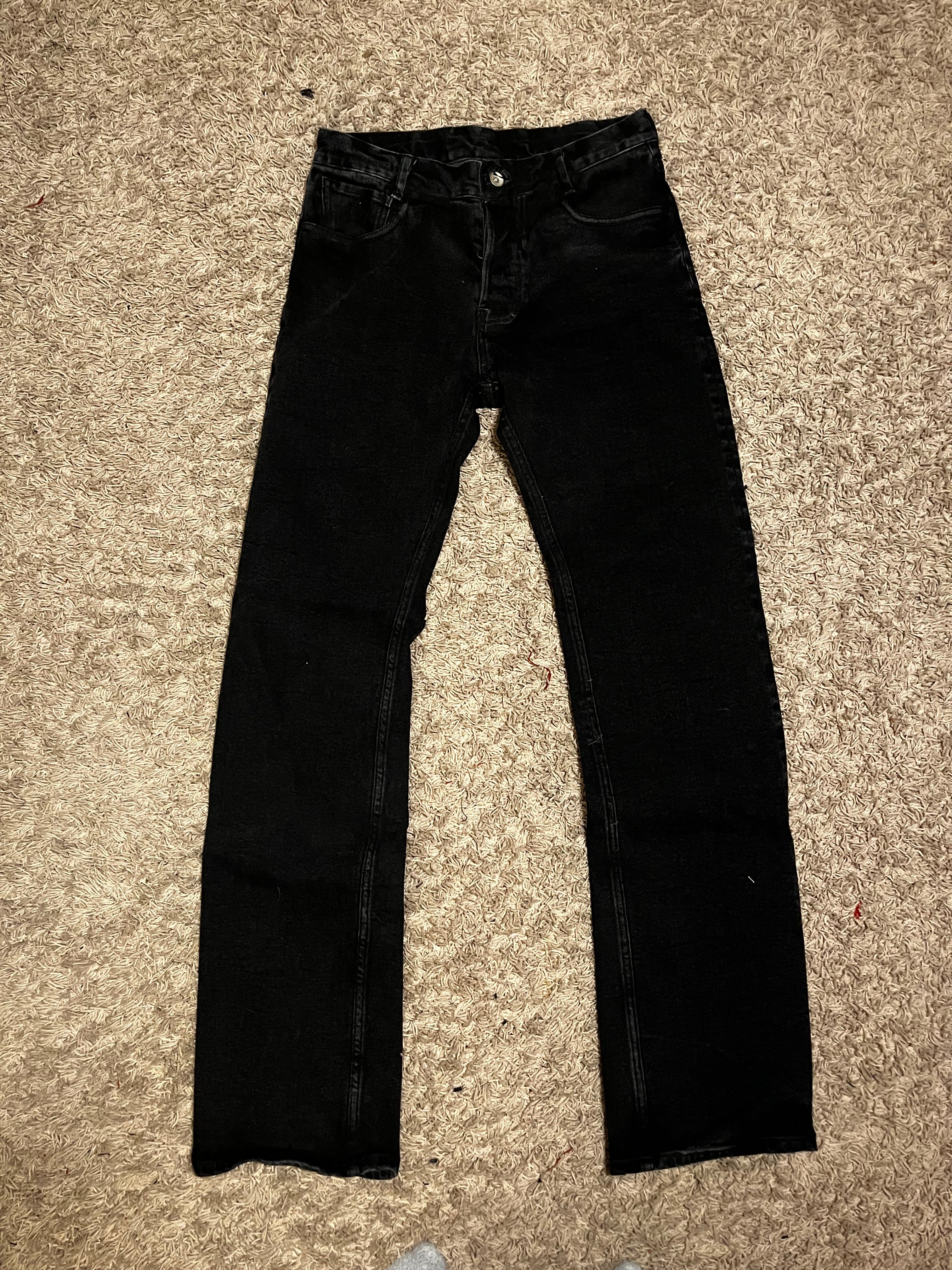 Washed Denim Swan Cut