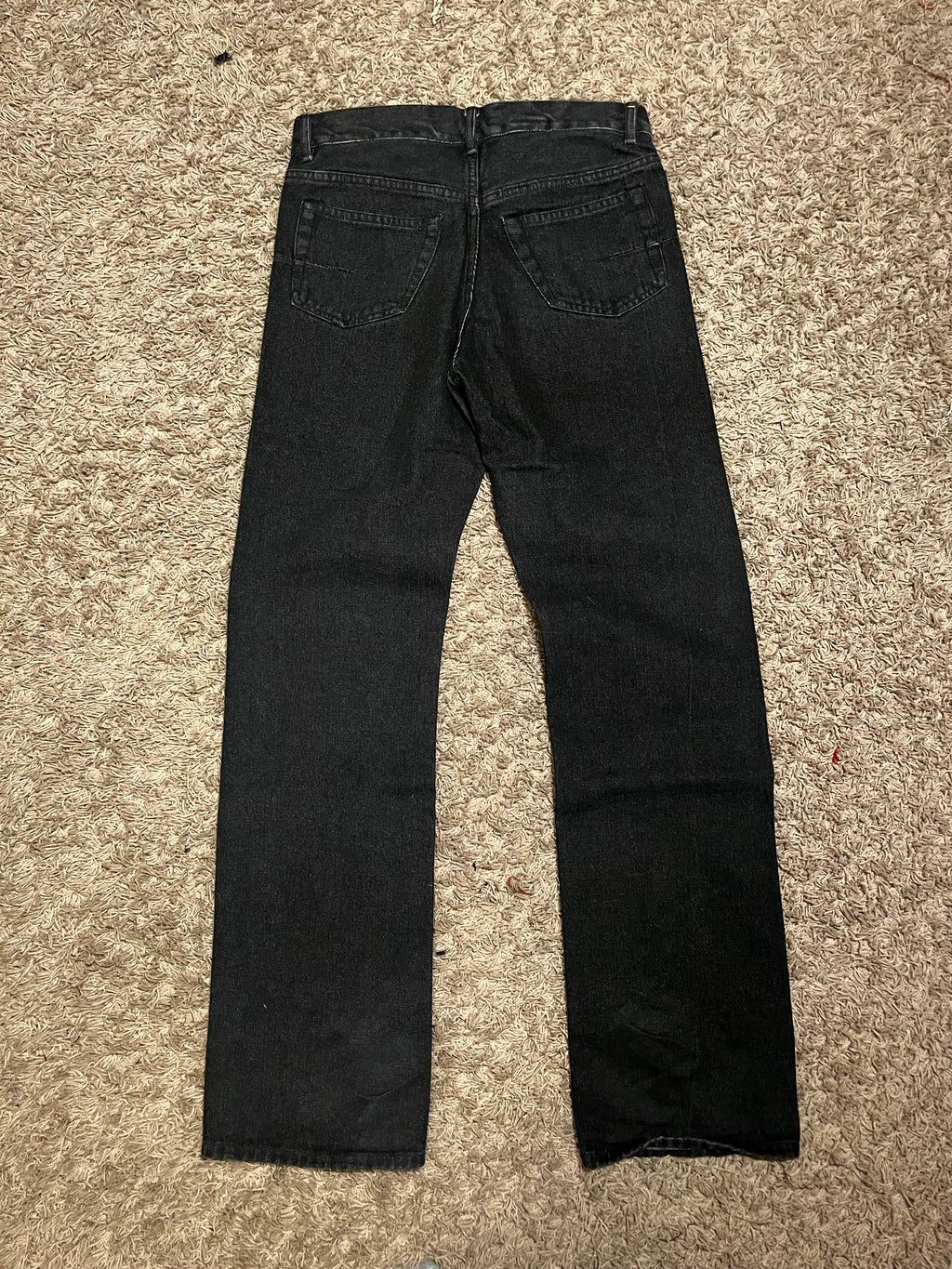 Washed Denim Swan Cut
