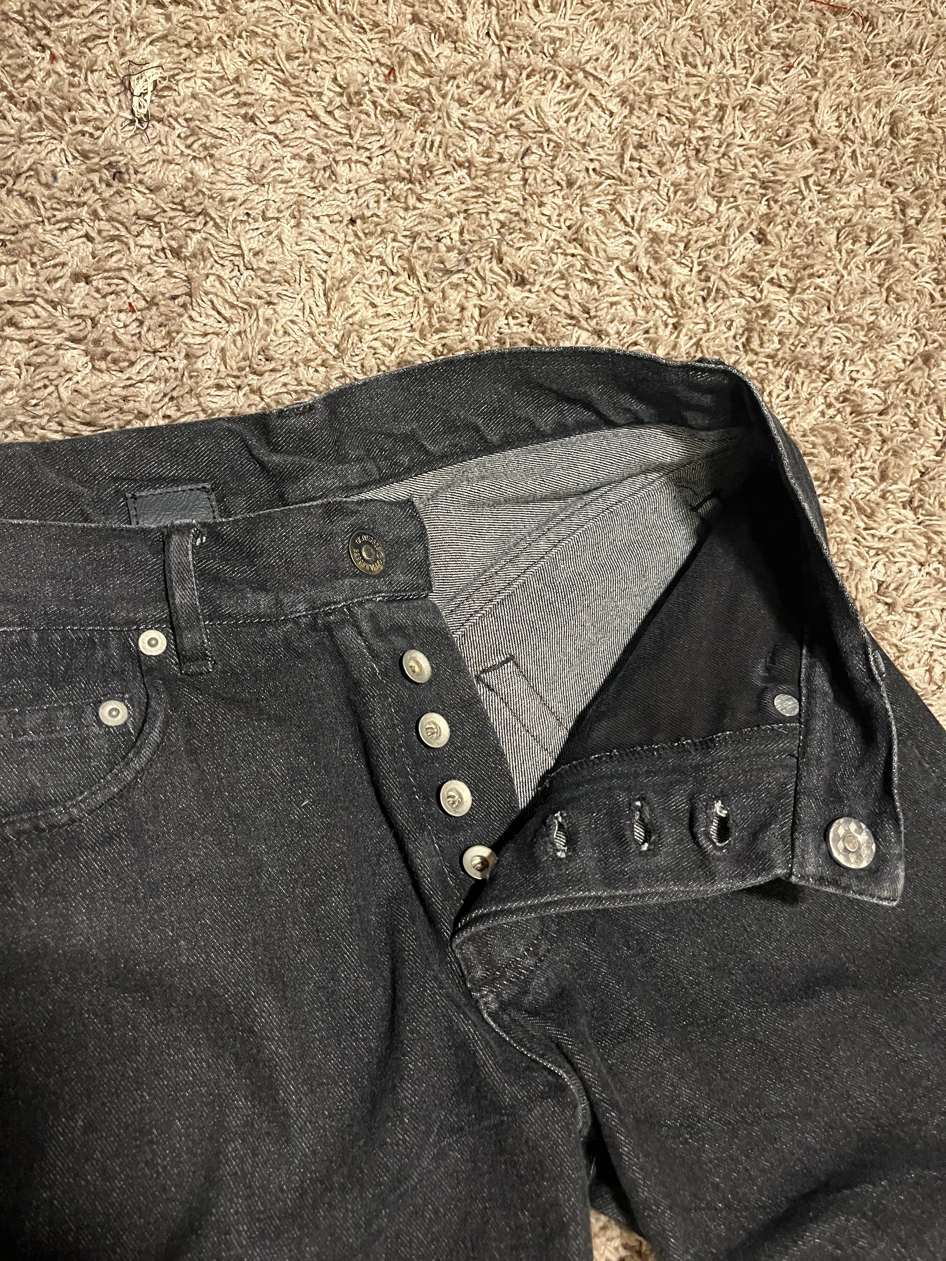 Washed Denim Swan Cut