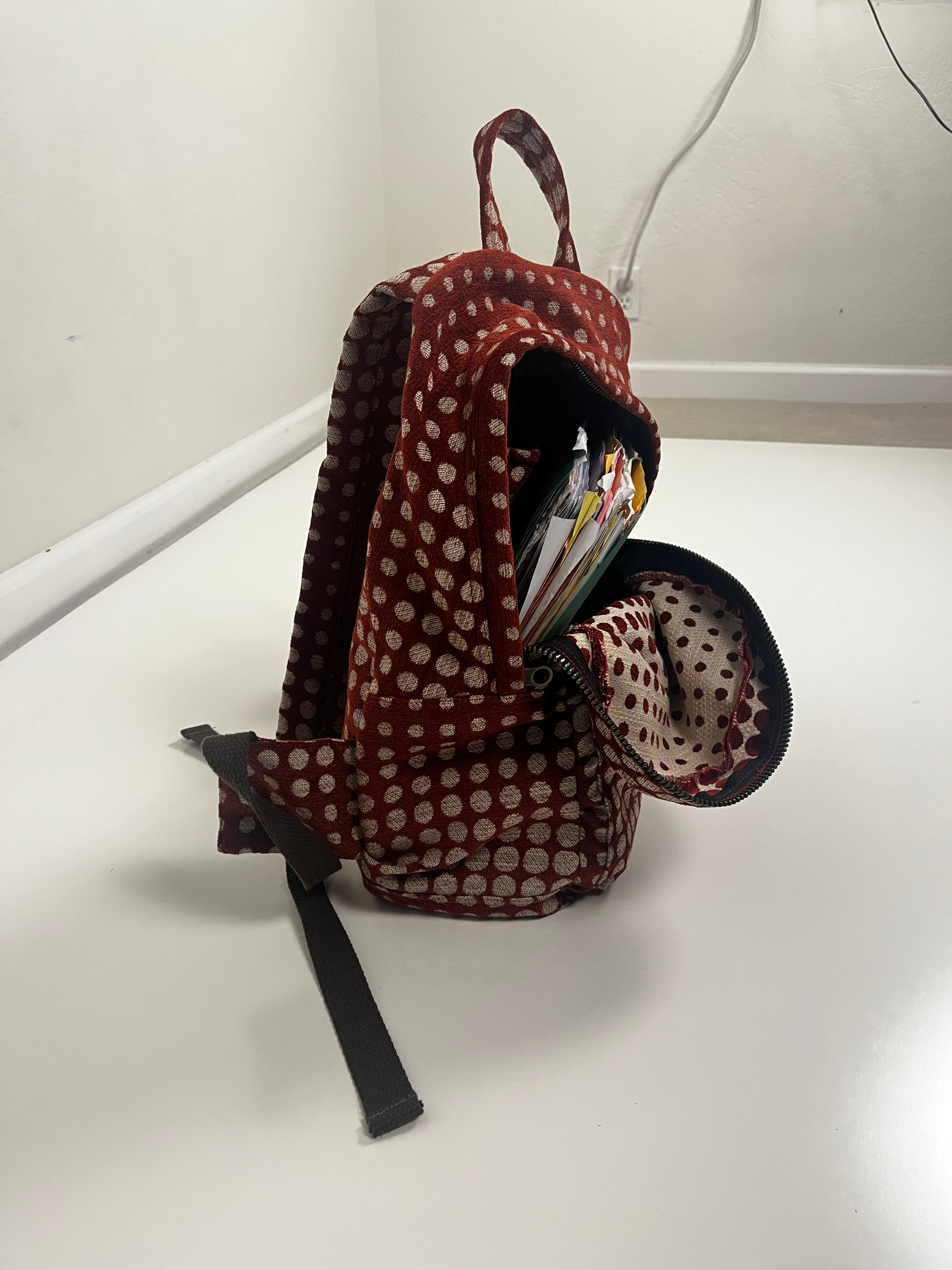 Polka Dot Backpack
