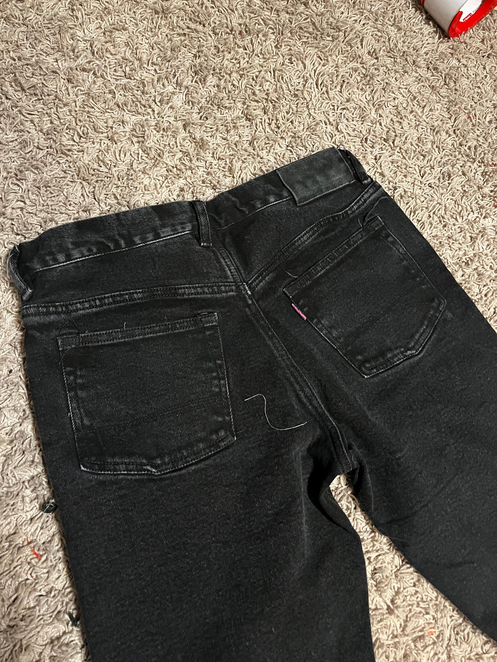 Washed Denim Swan Cut
