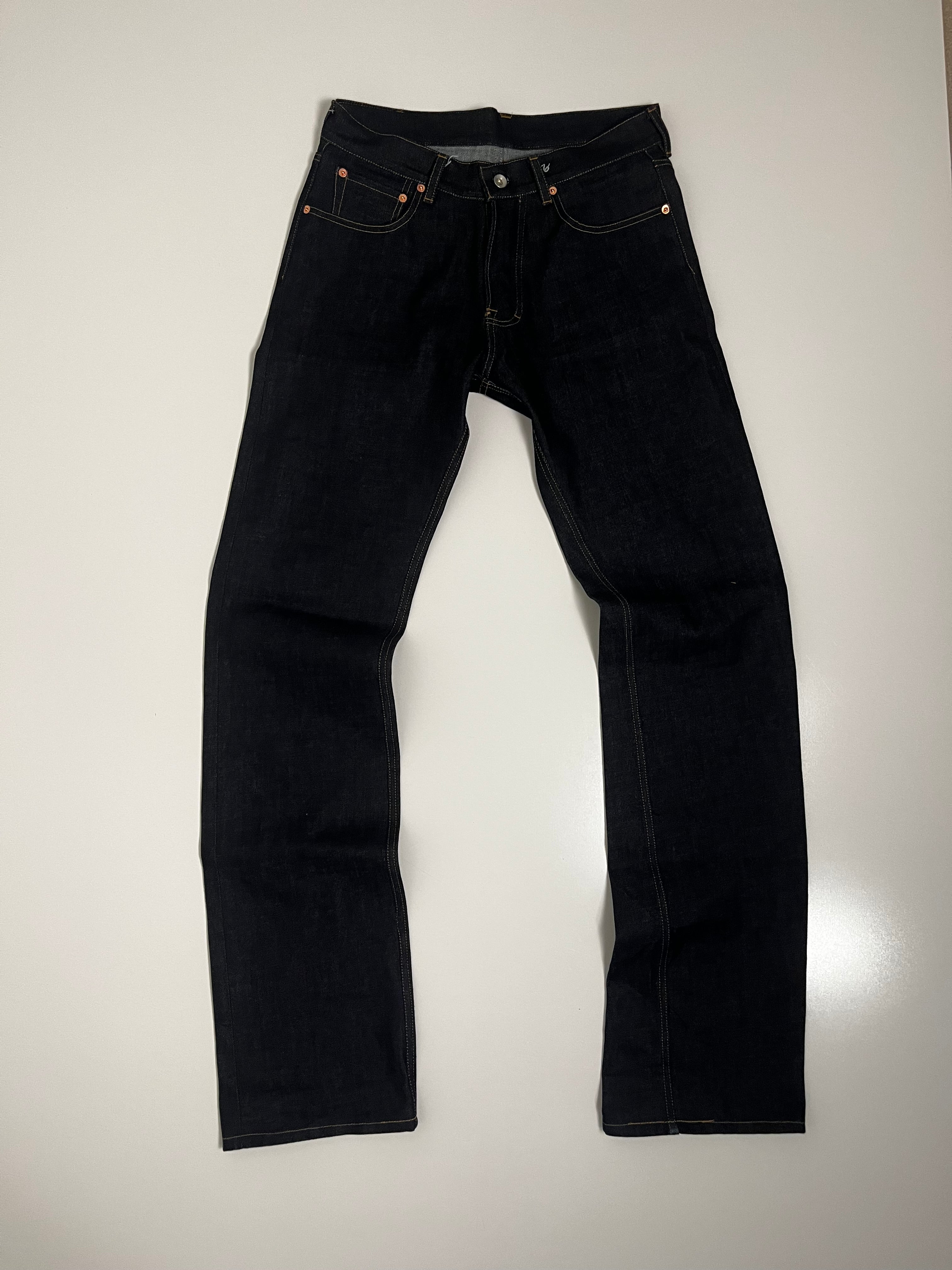 Raw Denim Swan Cut