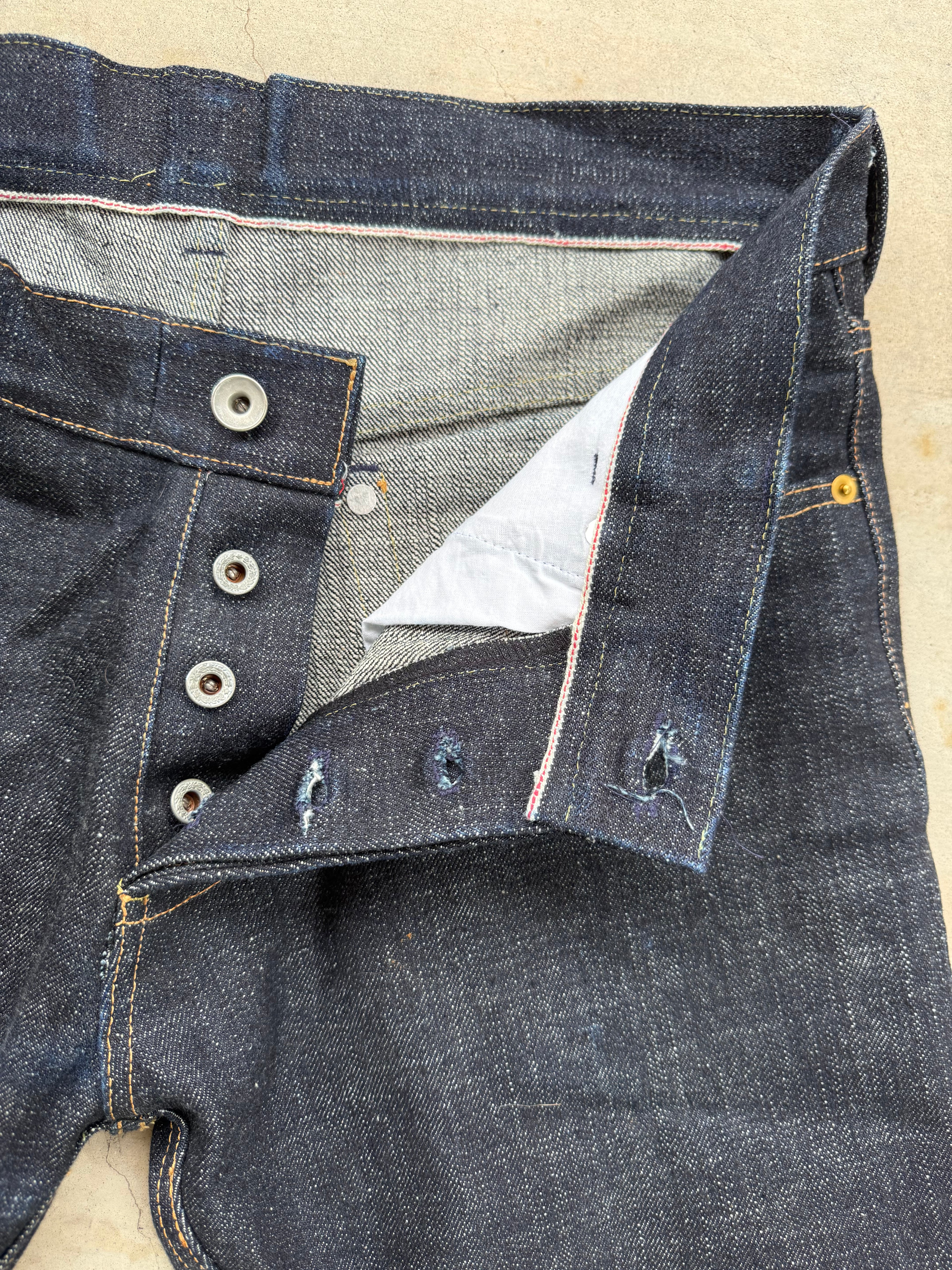 Indigo 18oz Japanese Selvedge Raw Denim