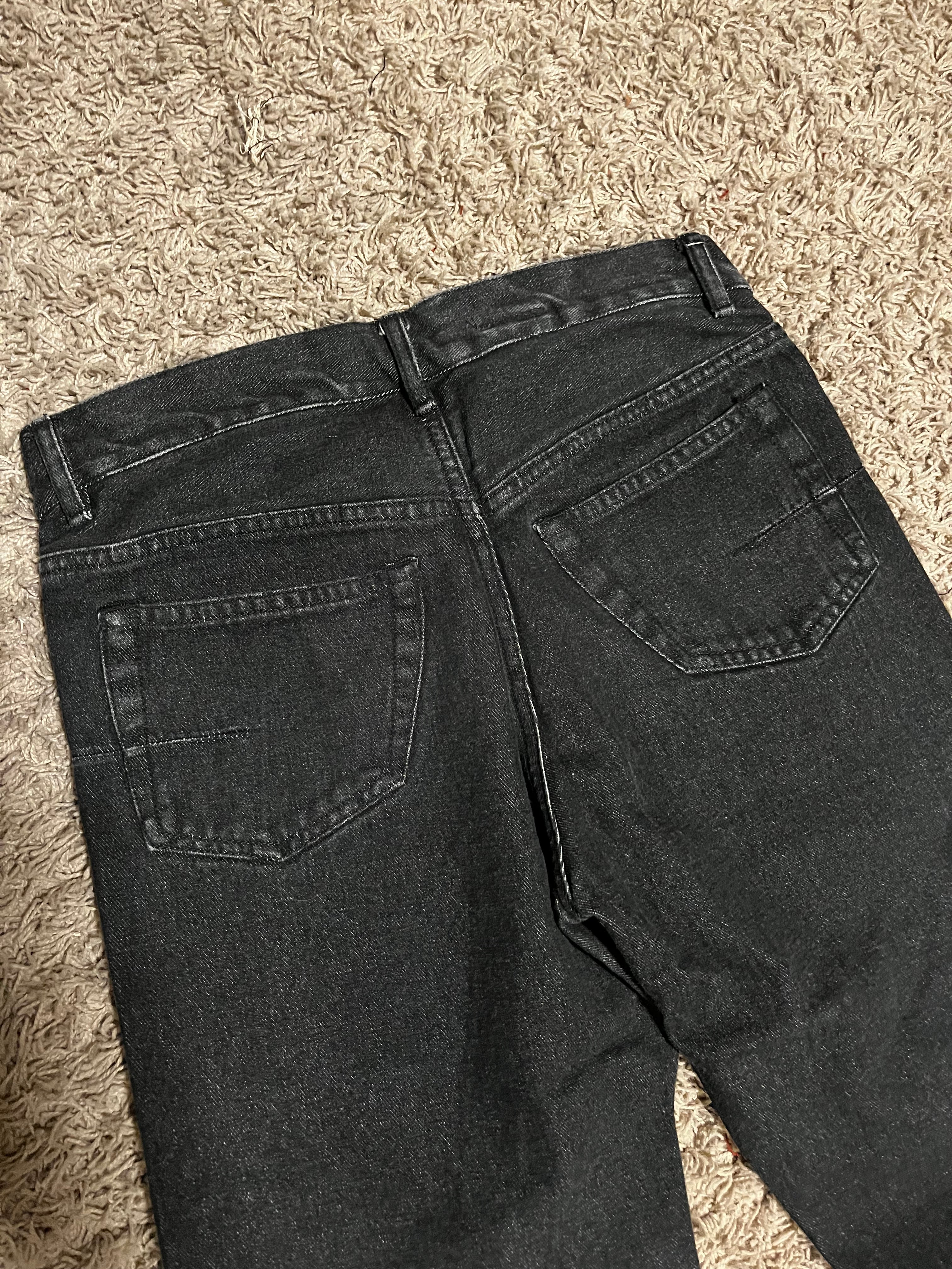 Washed Denim Swan Cut