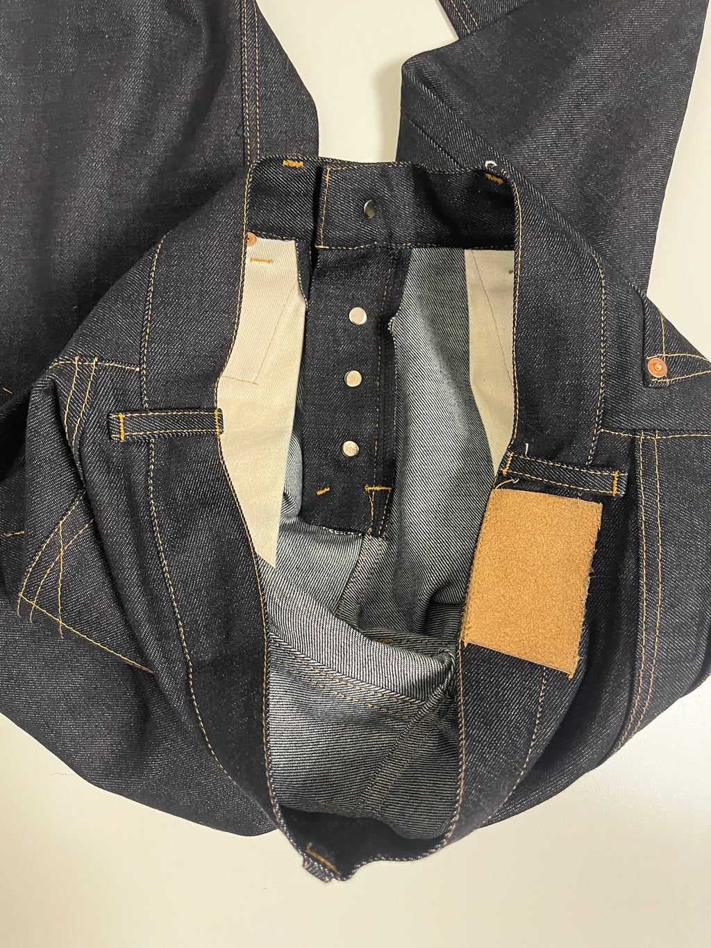 Raw Denim Swan Cut